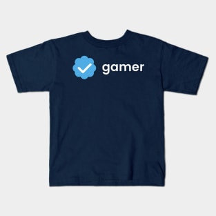 Verified Check - Verified Gamer Kids T-Shirt